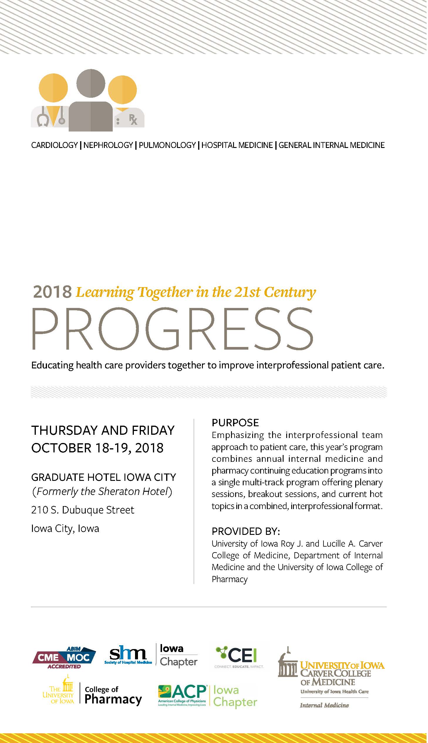Progress 2018: Learning Together in the 21st Century Banner